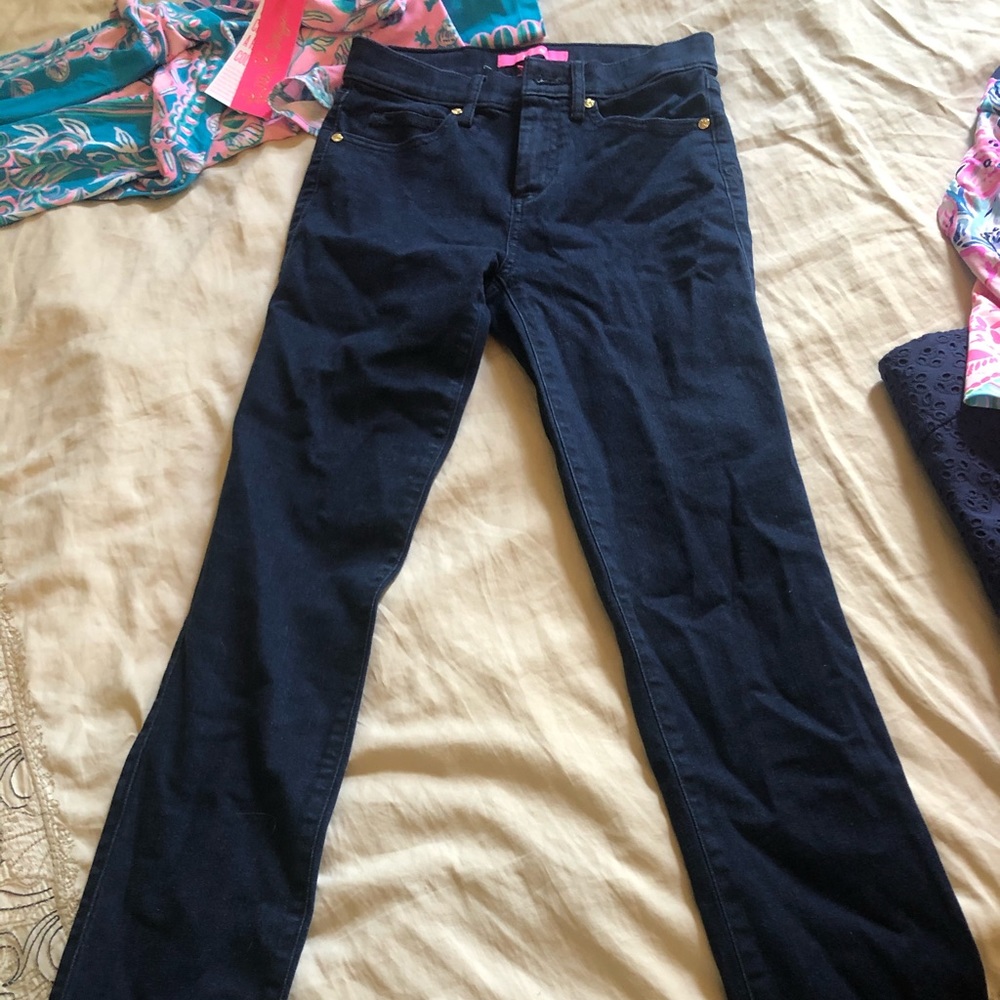 Lilly Pulitzer South Ocean High Rise Skinny Pant